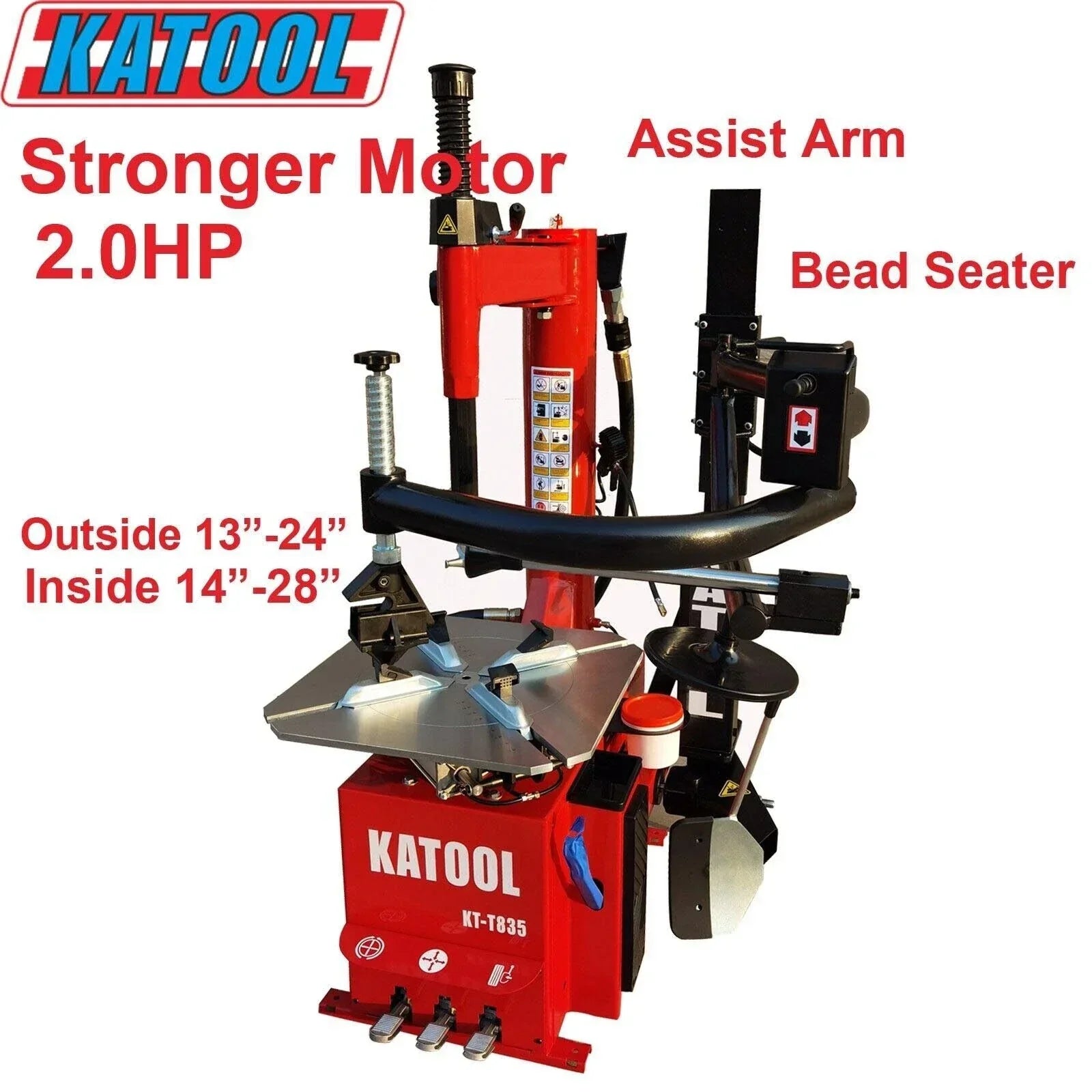 KATOOL Combo Tire Changer KT-T835 & Wheel Balancer KT-B700