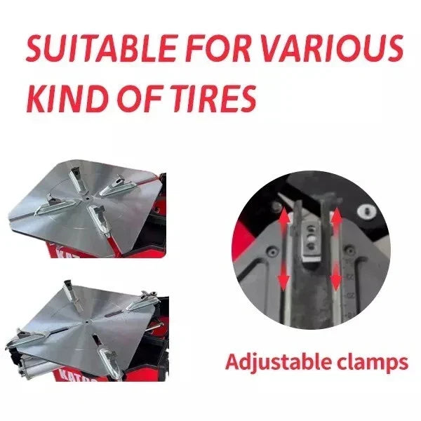KATOOL Combo 9: Tire Changer KT-T850 & Wheel Balancer KT-B750