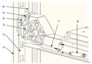 KATOOL KT-4H150 Heavy Duty 4-Post Alignment Lift 15,000lbs. Rolling Jack Included