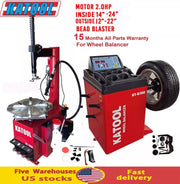 KATOOL KT-T810/KT-B700 Tire Changer & Wheel Balancer Combo 2.0HP Motor